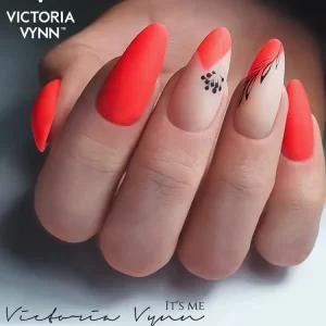 Pure Creamy Hybrid Gel Polish No. 124 Shocking Coral