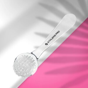 Staleks PRO EXPERT Manicure Brush 01 for Dust Removal (with cover)