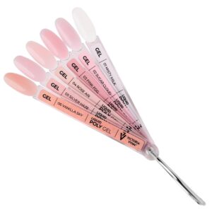 Victoria VYNN Liquid Polygel Color Chart 01-06