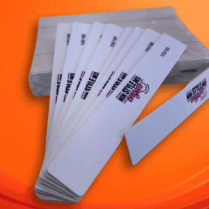MSMO Square Nail Files 100/180 (Pack of 50)