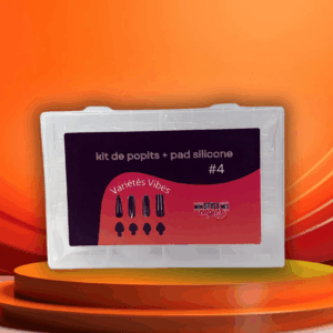 MSMO Popits / Dual Form #4 -4 Forms + Silicone Pads