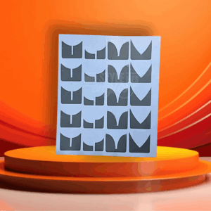 MSMO stencils french styliséStencil French Stylisé – Pochoir Réutilisable MSMO pour Airbrush & Nail Art