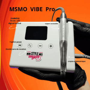 MSMO Vibe PRO Electric Nail File (Cordless)