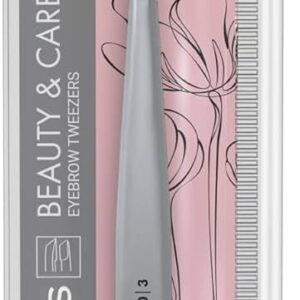 Staleks Eyebrow tweezers BEAUTY & CARE 10 TYPE 3 (wide beveled)