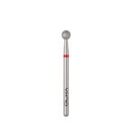 ÜLKA Diamond nail drill bit ball red head diameter 4 mm (B040-F)