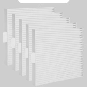 ÜLKA HEPA Filter Textile for ÜLKA Premium Dust Collectors (Set of 5)