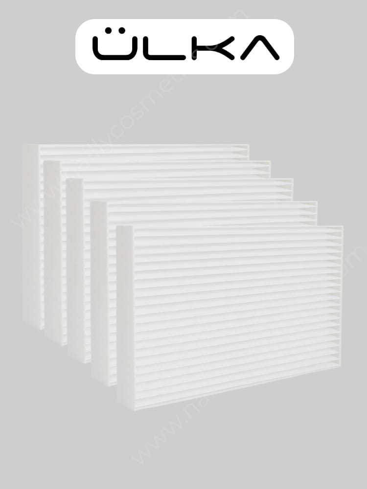 ÜLKA HEPA Filter Textile for ÜLKA Nano/Tornado/Bee Dust Collectors (Set of 5)