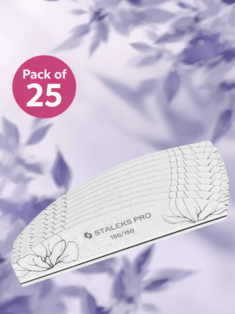 Staleks Crescent mineral nail file EXPERT 40 150/150 grit (25 pcs)